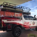 City Gov’t gives 2 USAR vehicles to CDRRMO