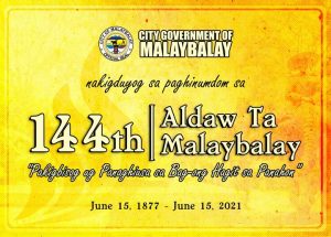 Happy 144th Aldaw Ta Malaybalay!