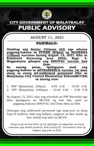 Public Advisory: PAhibalo