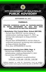 Public Advisory: Pahibalo