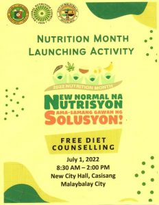 Nutrition Month Launching Activity