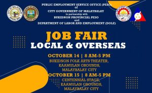 Job Fair Local & Overseas on October 14-15,2022
