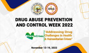 Drug Abuse Prevention and Control Week 2022
